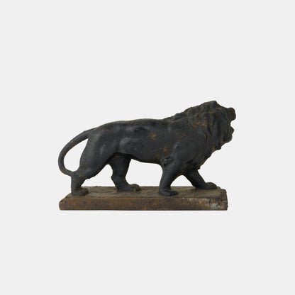 Antique Cast Iron Lion