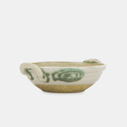 Vintage Handled Ceramic Bowl