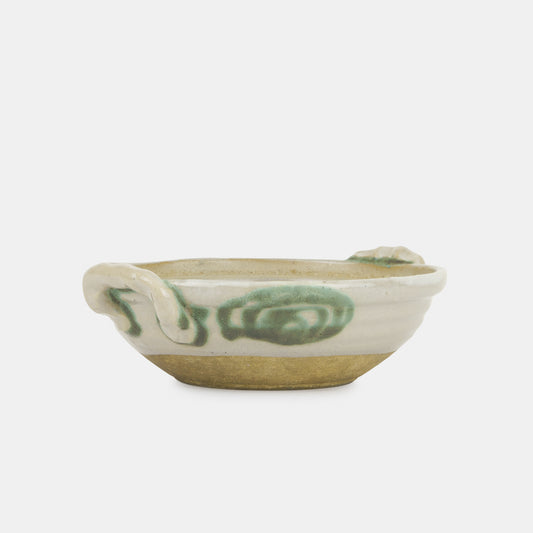 Vintage Handled Ceramic Bowl