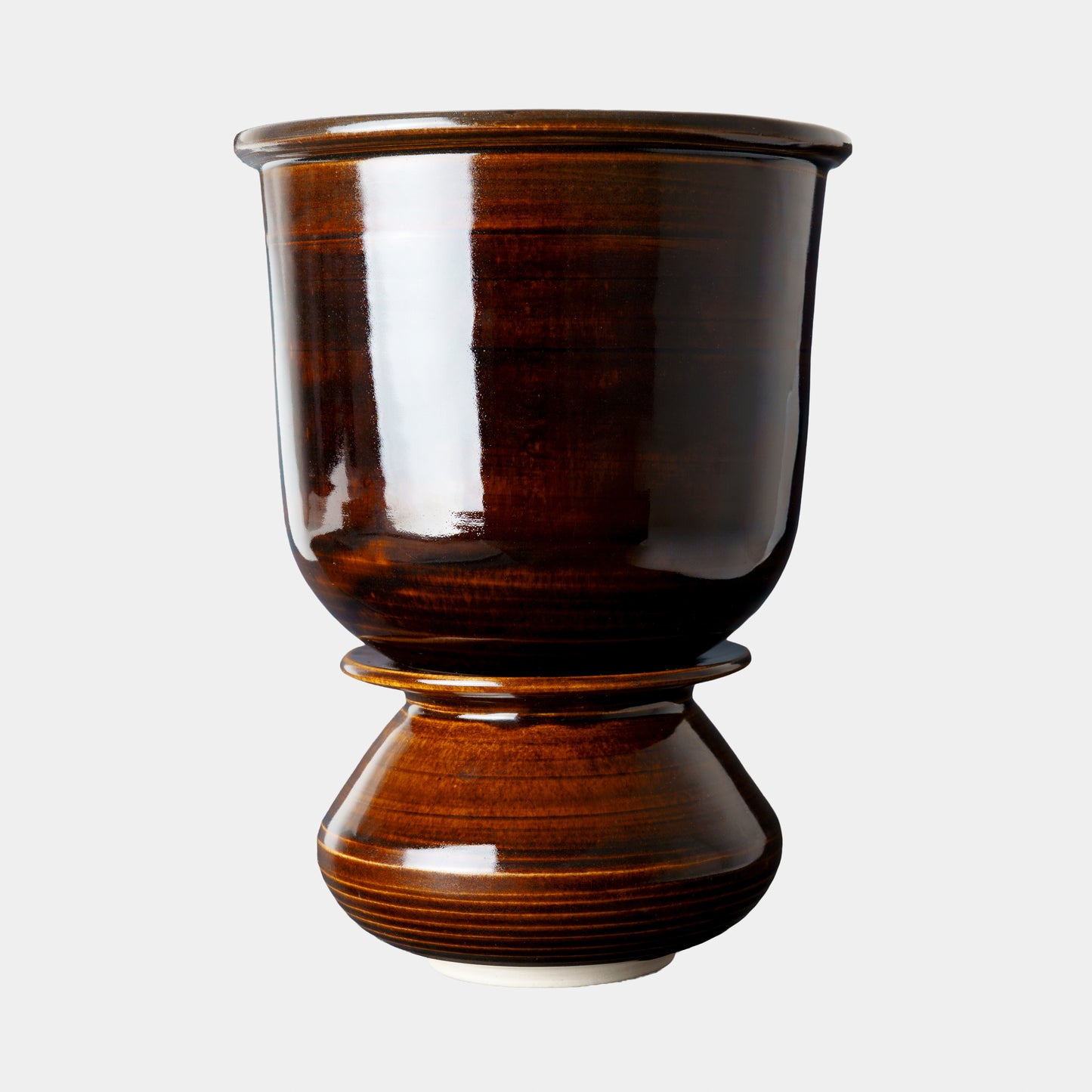 Ceramic Planter with 4" Pedestal/Vase