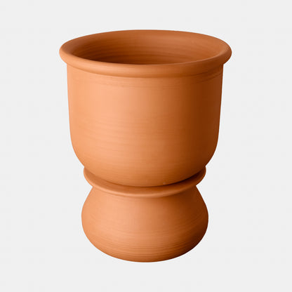 Ceramic Planter with 4" Pedestal/Vase