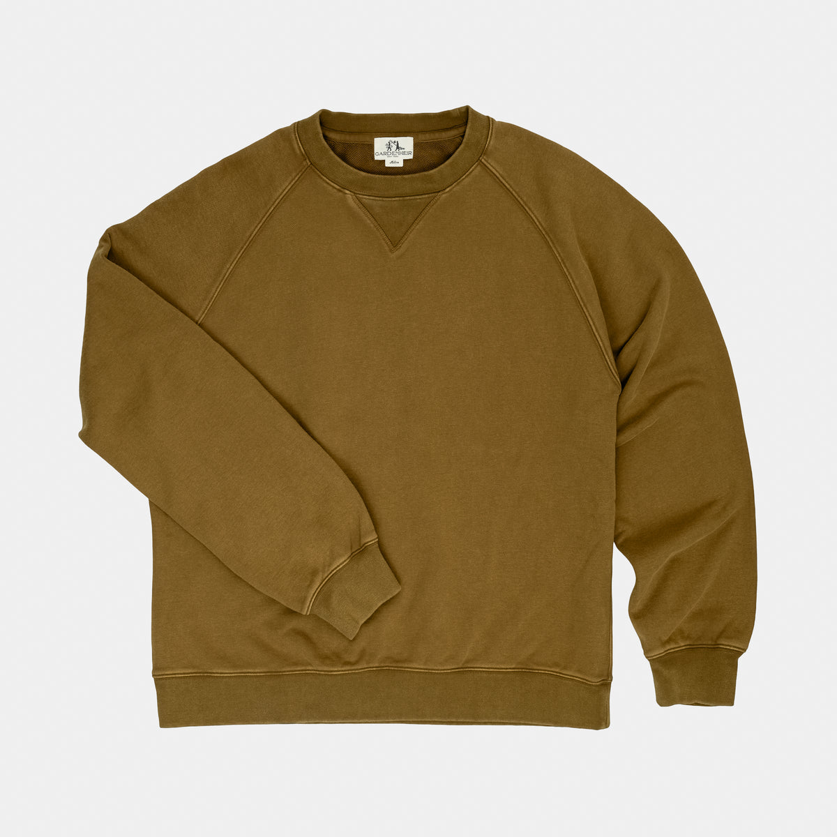 Classic Crewneck Sweatshirt in Stonewashed Scout