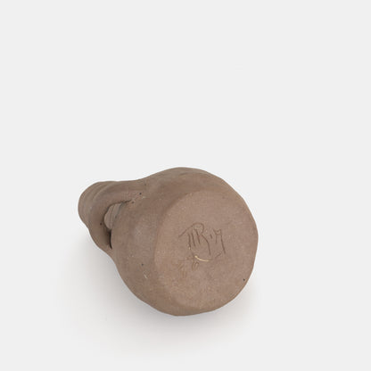 Vintage Clay Coil Vase