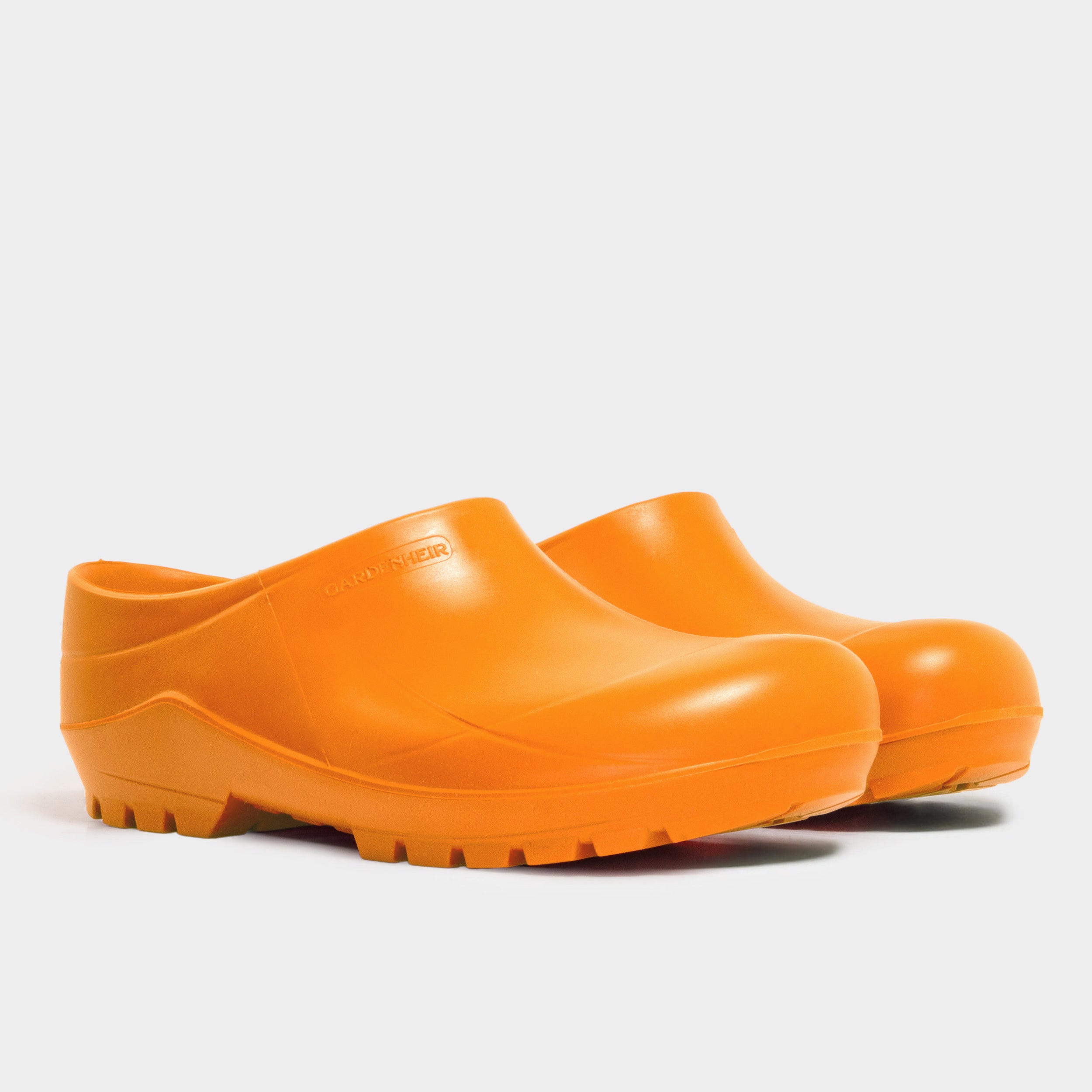 Italian Garden Clogs in Clementine