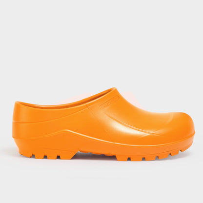 Italian Garden Clogs in Clementine