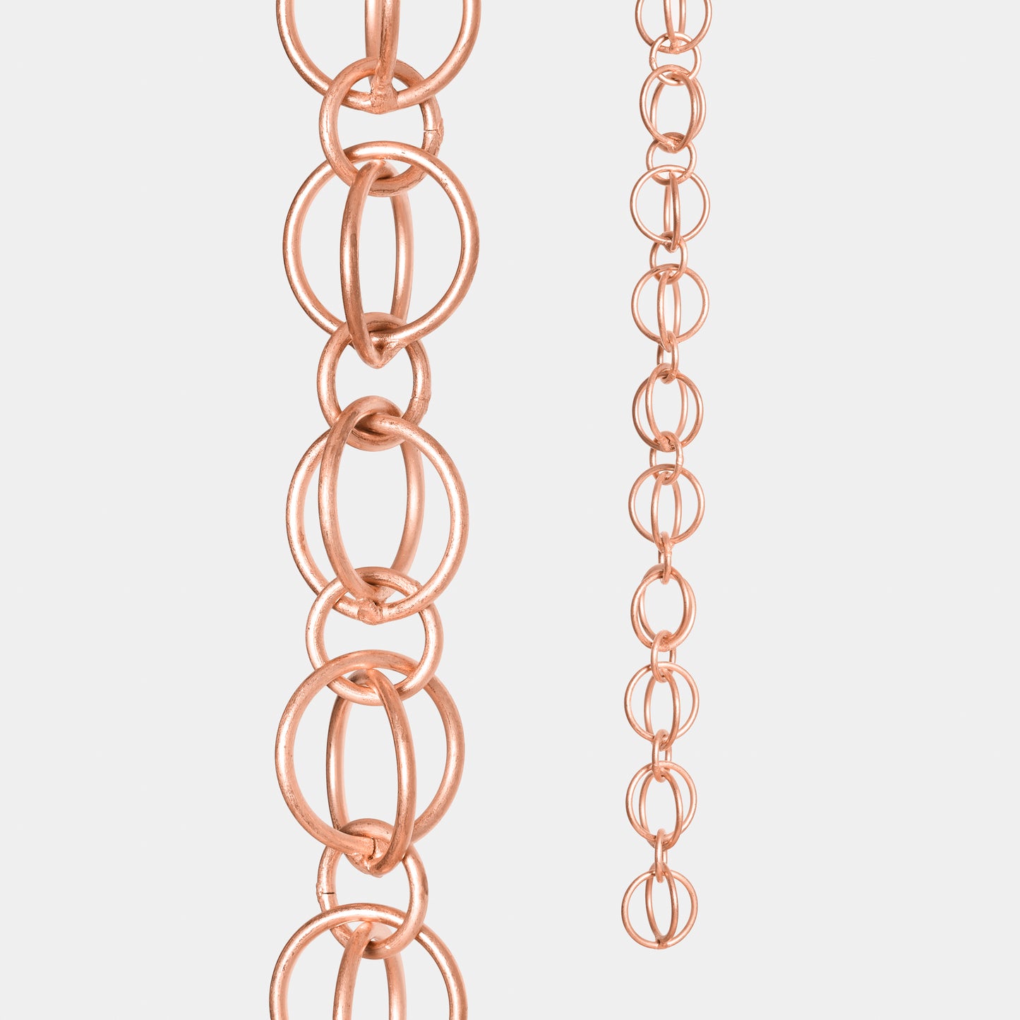Copper Loop Rain Chain
