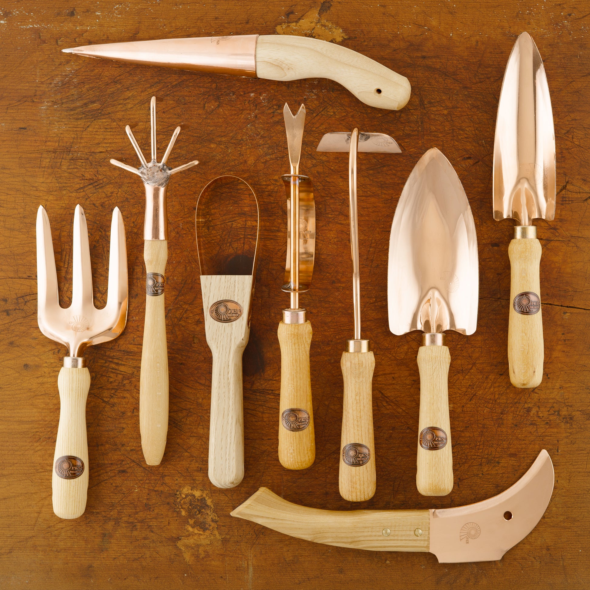 bronze garden trowel Copper Castor Trowel