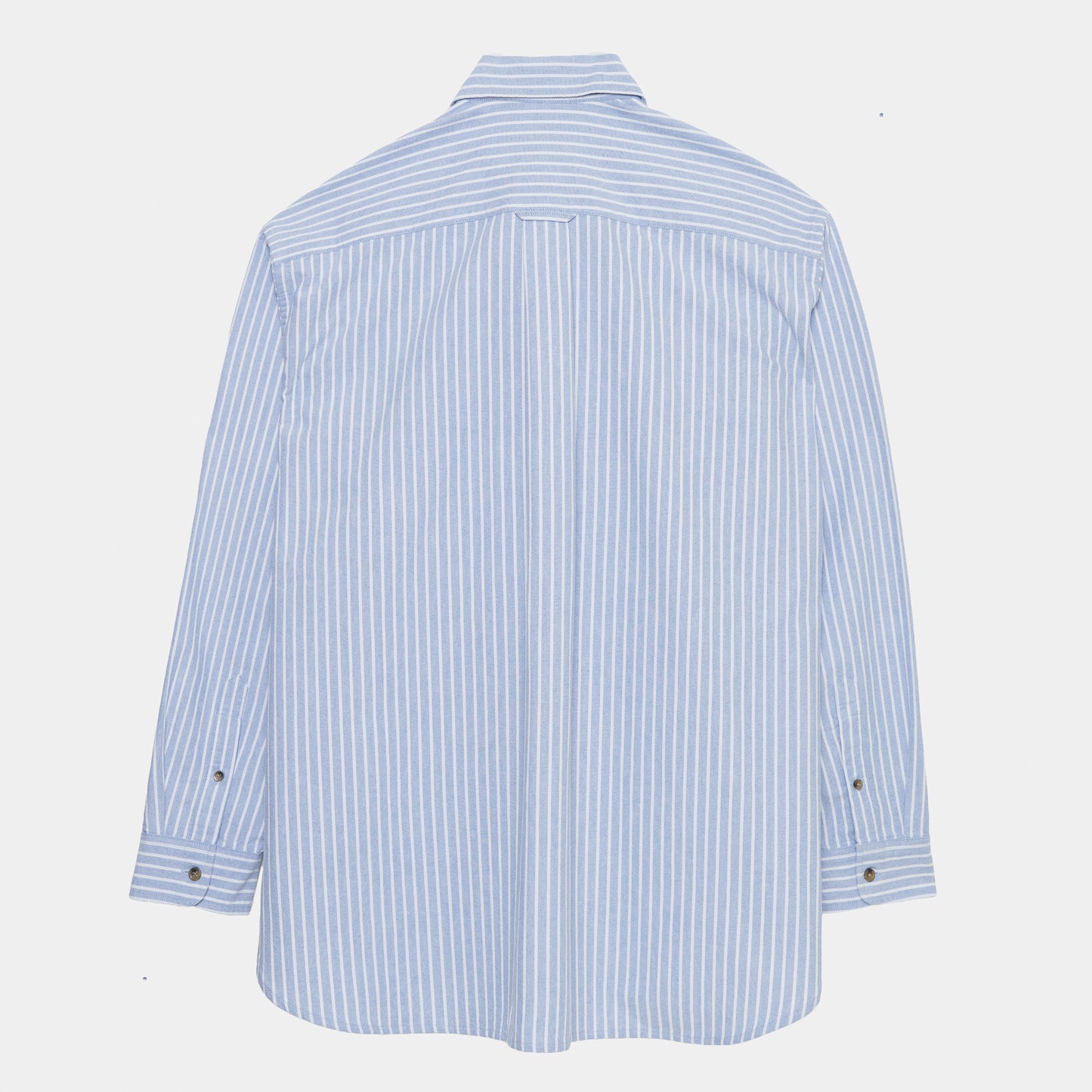 Cotton Oxford Gardening Chemise in Blue Stripe