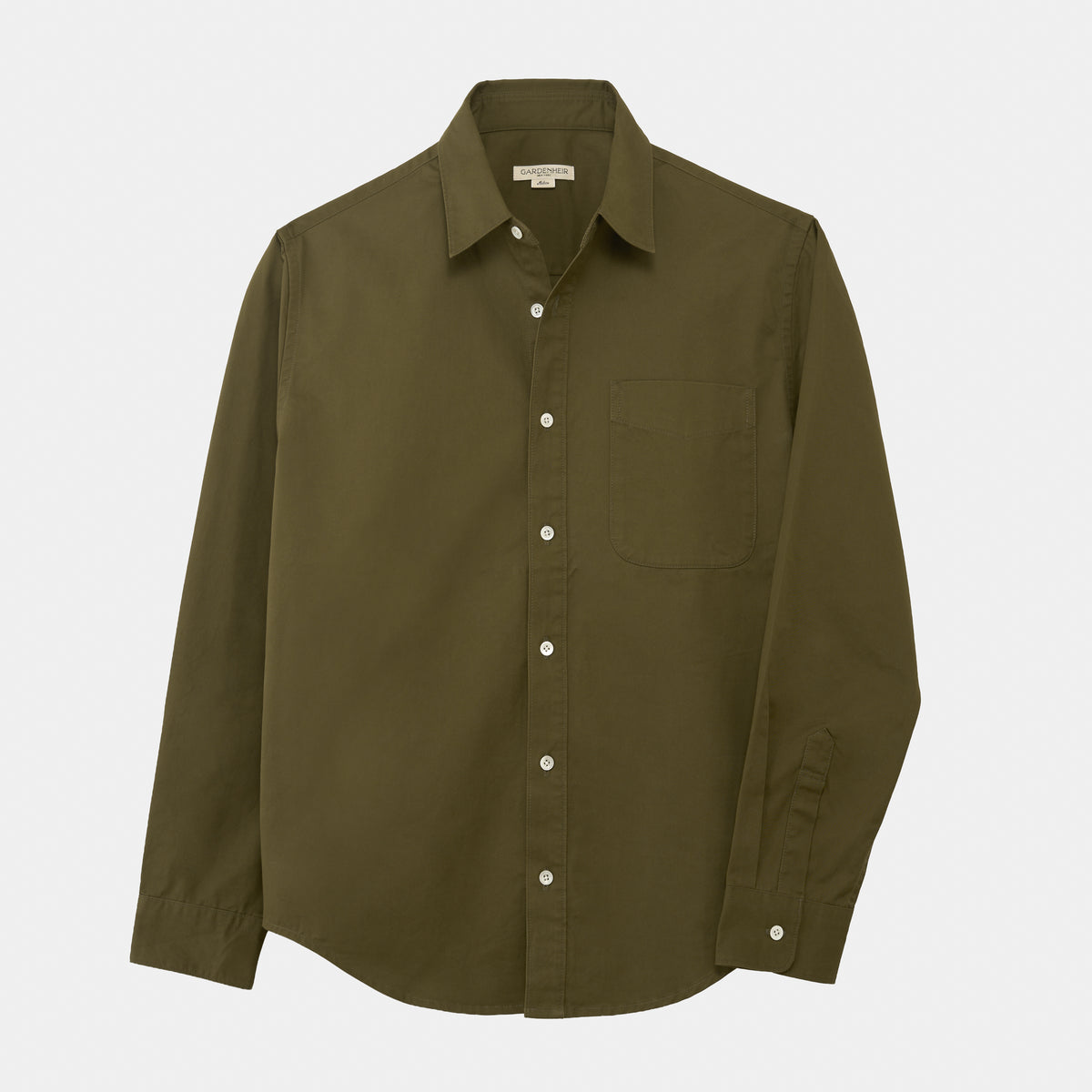 Cotton Classic Work Shirt in Olive
