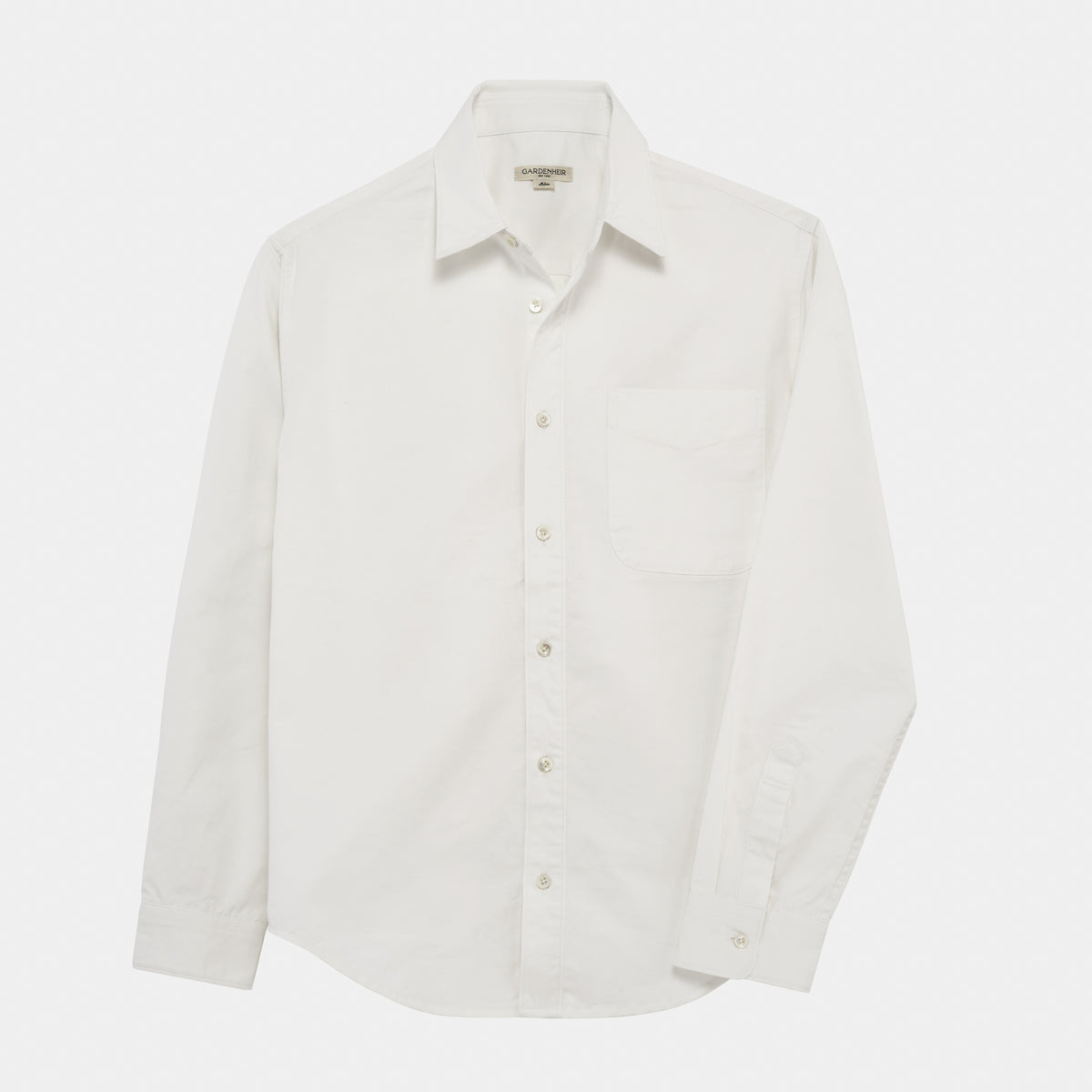 Cotton Classic Work Shirt in White