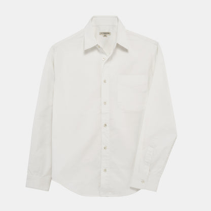 Cotton Classic Work Shirt in White