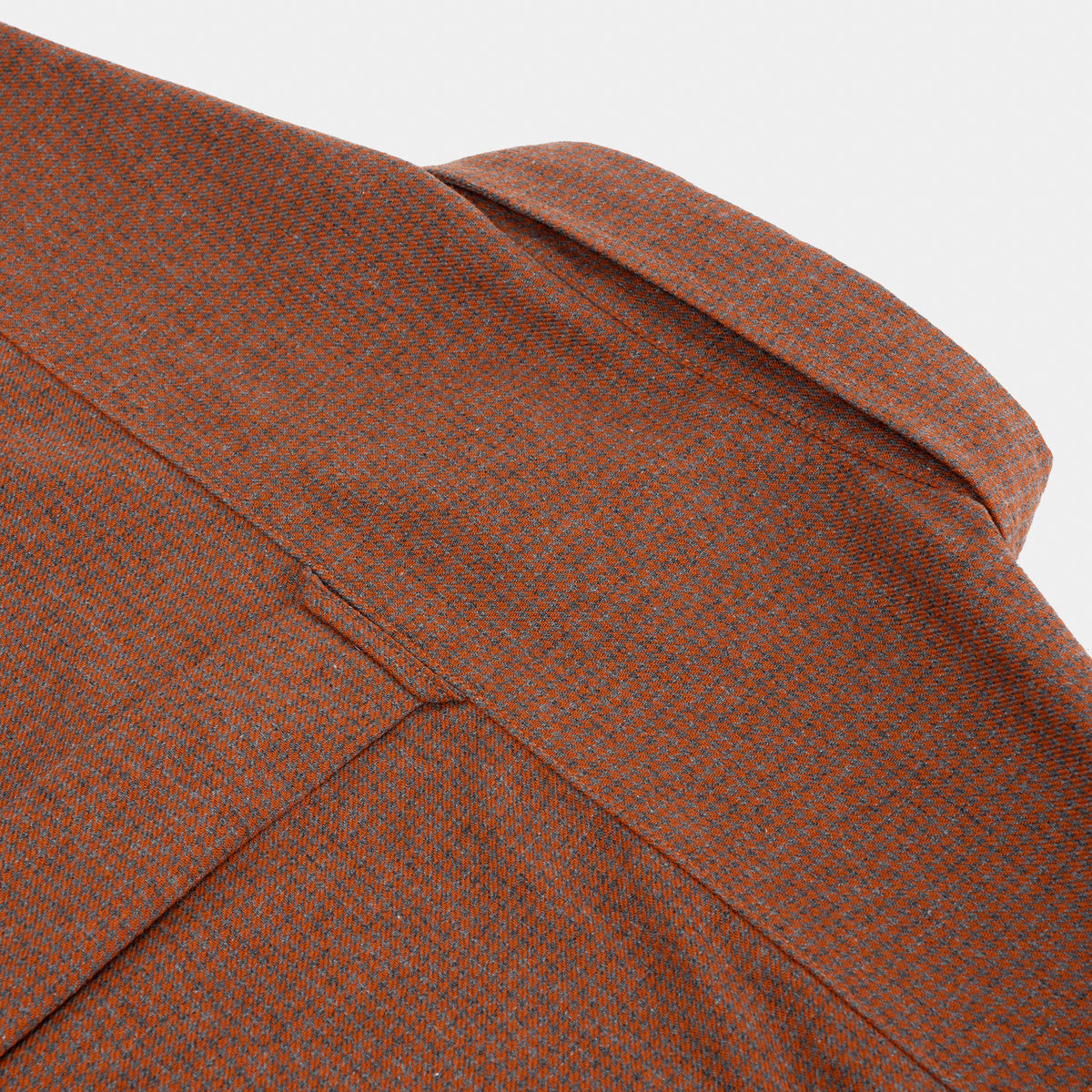 Houndstooth Gardening Chemise in Persimmon