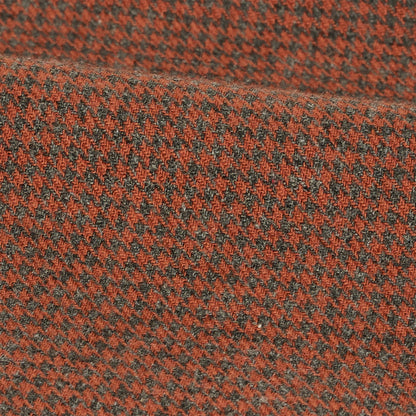 Houndstooth Gardening Chemise in Persimmon