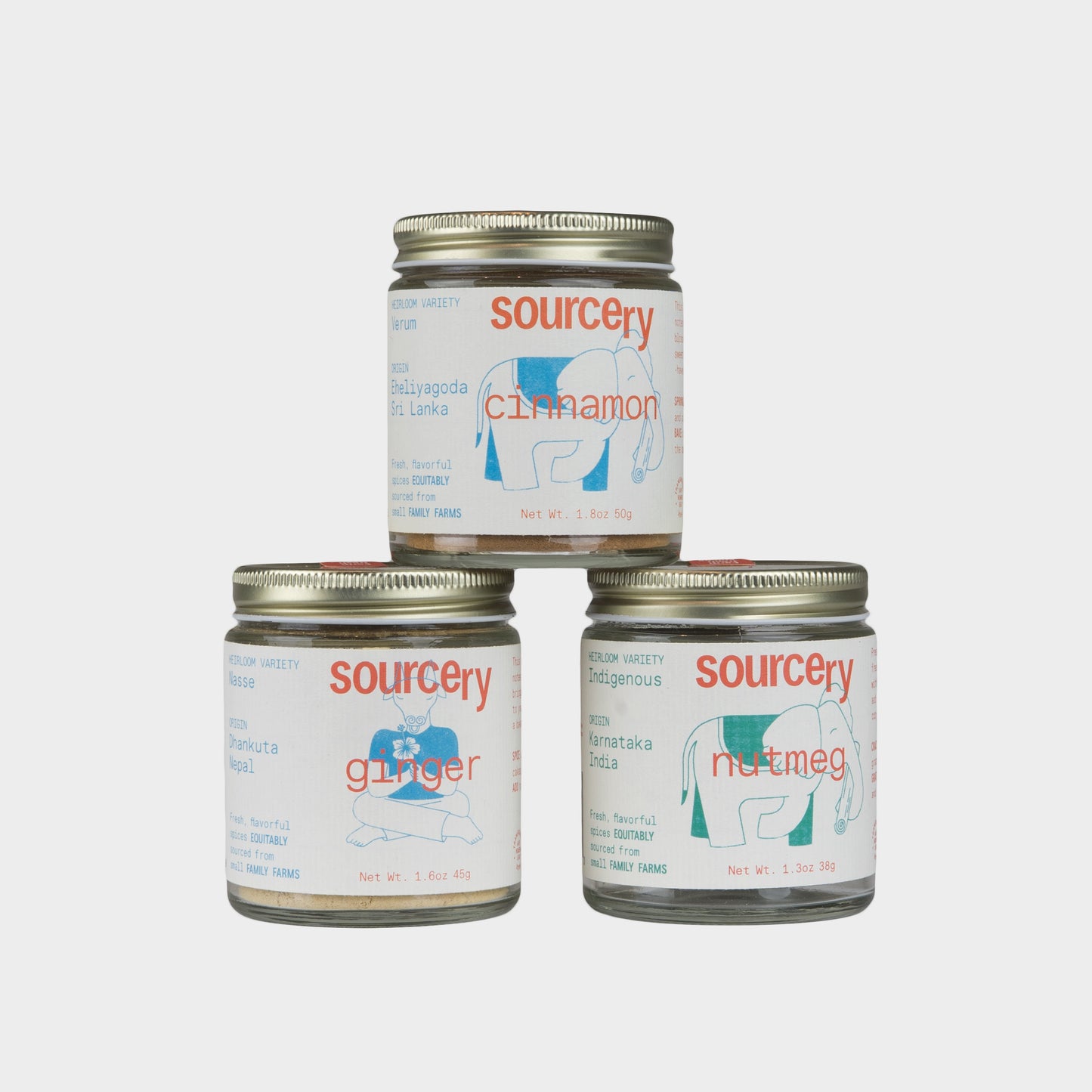 Cozy Mornings Trio Spice Set