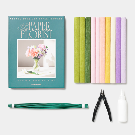 Crepe Paper Flower Craft Kit