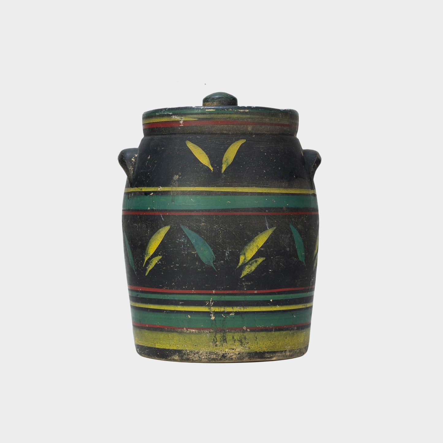 Vintage Painted Crock, New York