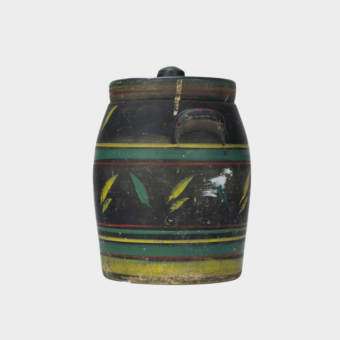 Vintage Painted Crock, New York