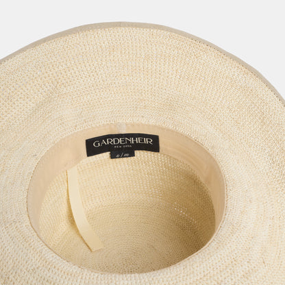 Crushable Toquilla Straw Garden Hat