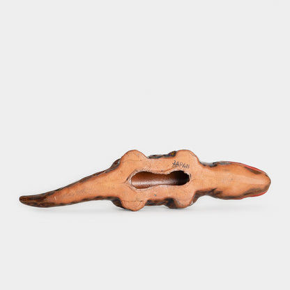 Vintage Alligator Figurine, Japan