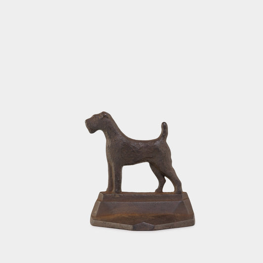 Vintage Cast Iron Terrier, 1920s