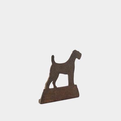 Vintage Cast Iron Terrier, 1920s