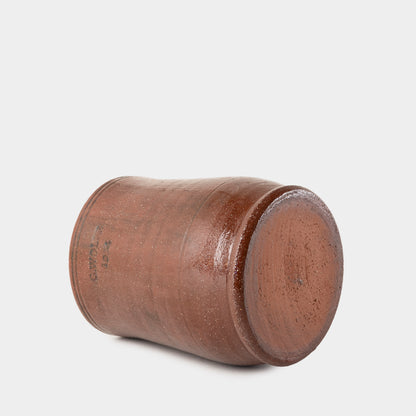 Vintage Guy Wolff Redware Jar, Connecticut