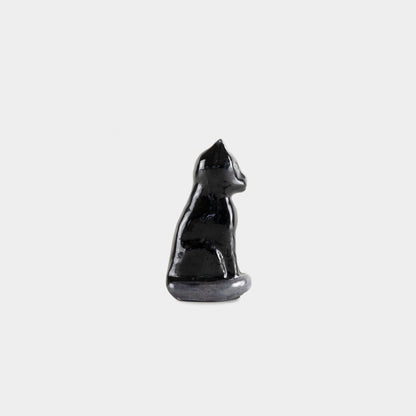 Vintage Black Cat Figurine