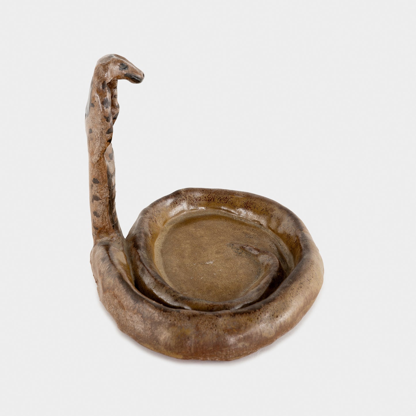 Vintage Ceramic Cobra Dish