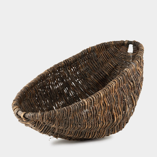 Antique Large Gathering Basket, UK