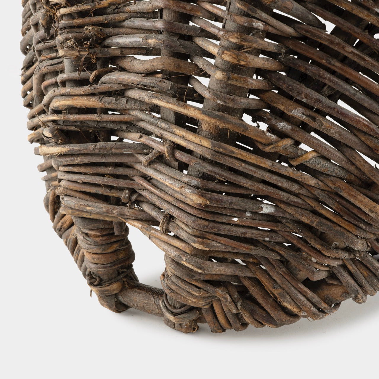 Antique Large Gathering Basket, UK