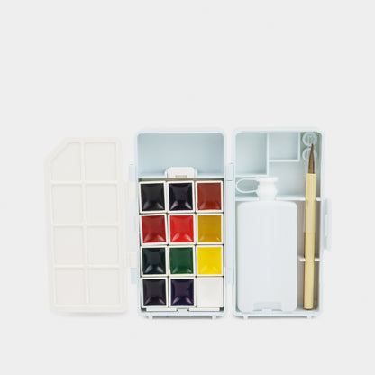 Compact Japanese Watercolor Set