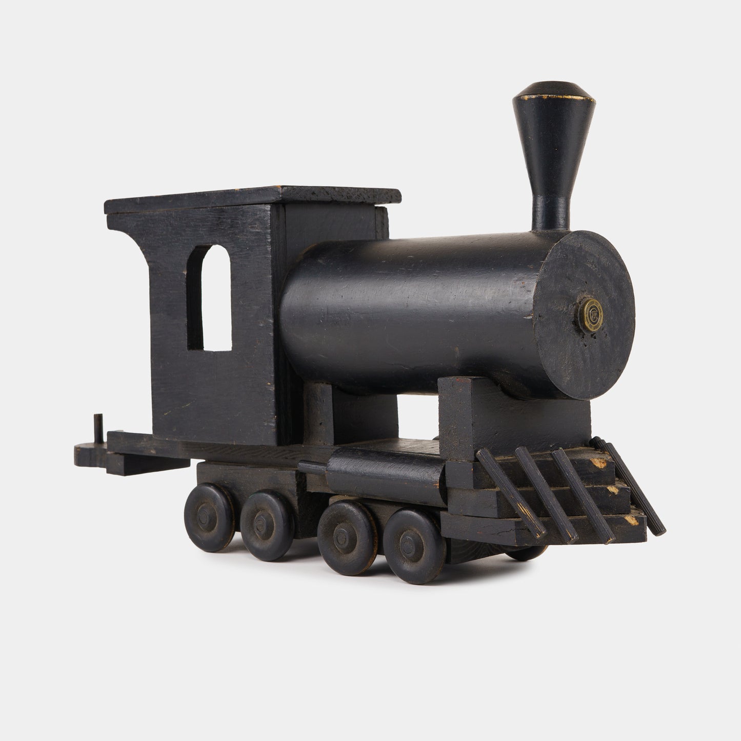 Large Vintage Wood Train Set