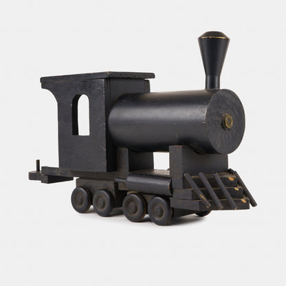 Large Vintage Wood Train Set