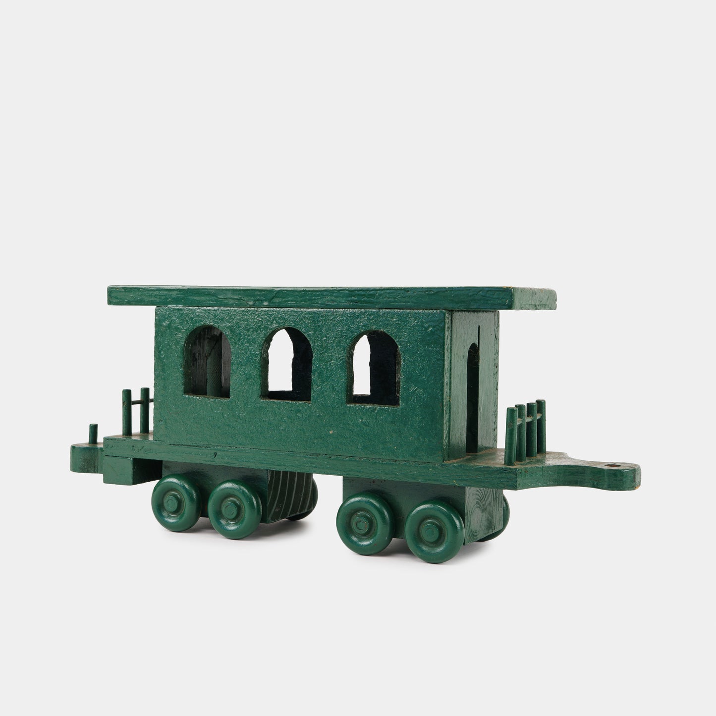 Large Vintage Wood Train Set