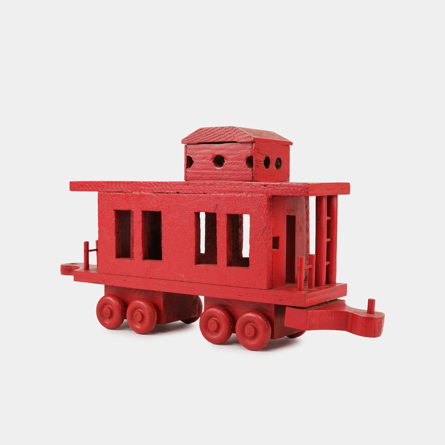 Large Vintage Wood Train Set