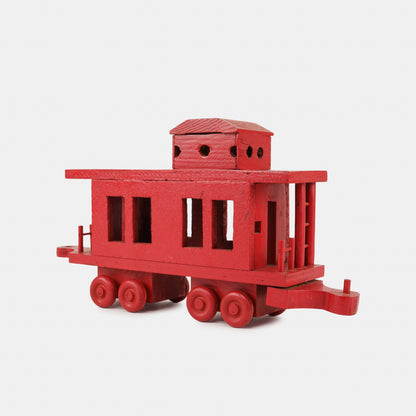 Large Vintage Wood Train Set