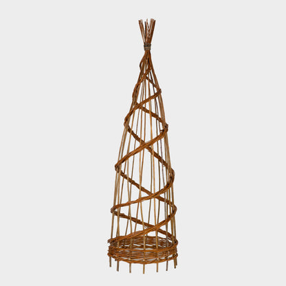 Handwoven Willow Obelisks by Deborah Needleman
