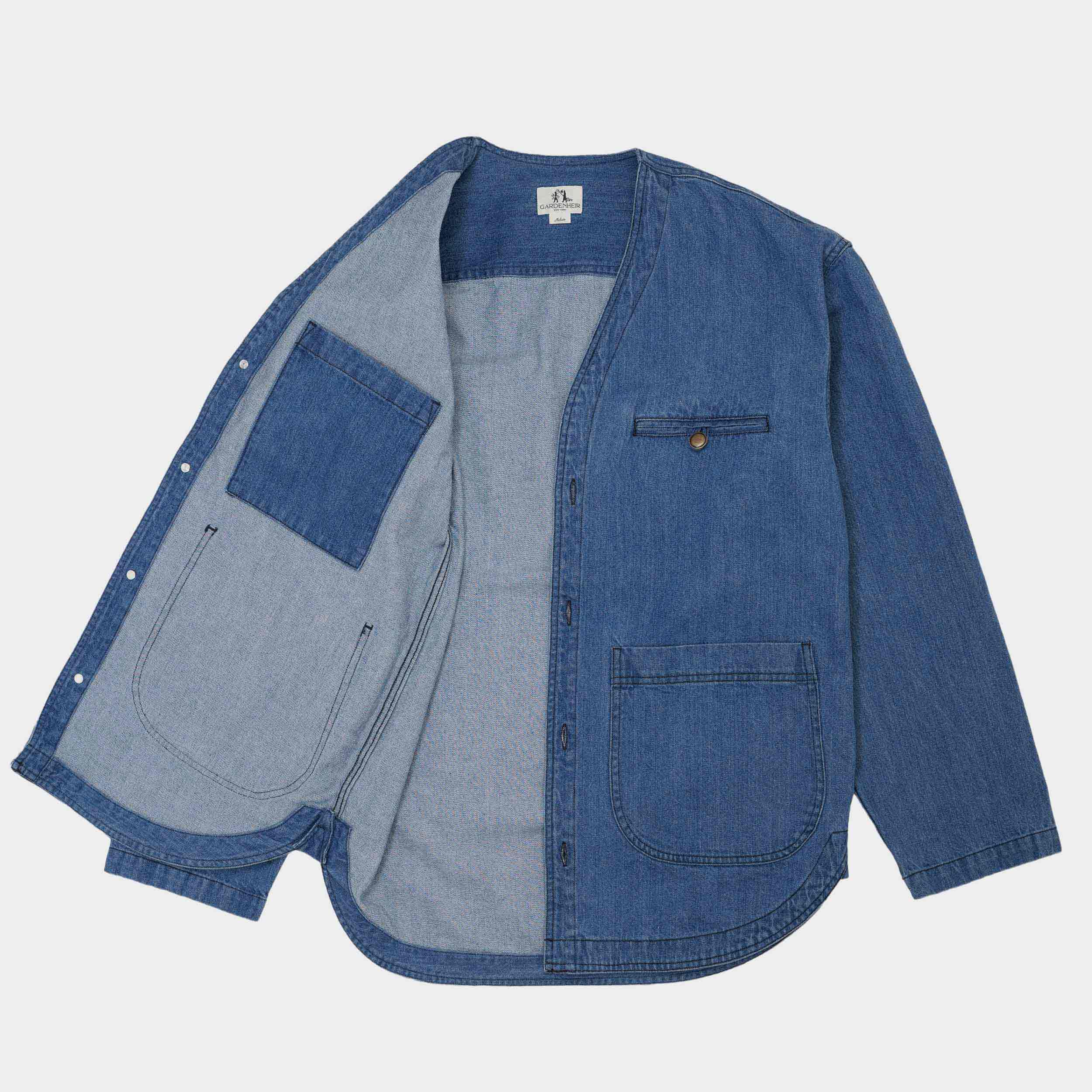 Japanese Denim Easy Gardening Jacket – Gardenheir