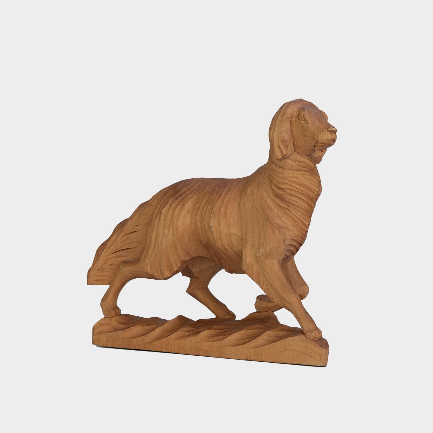 Vintage Carved Dog