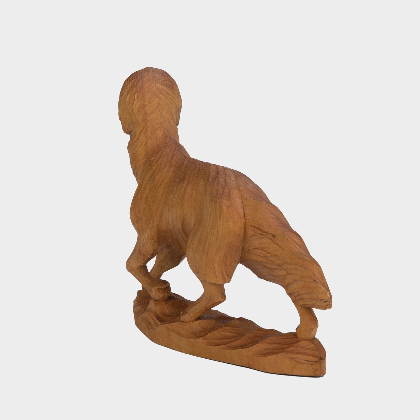 Vintage Carved Dog
