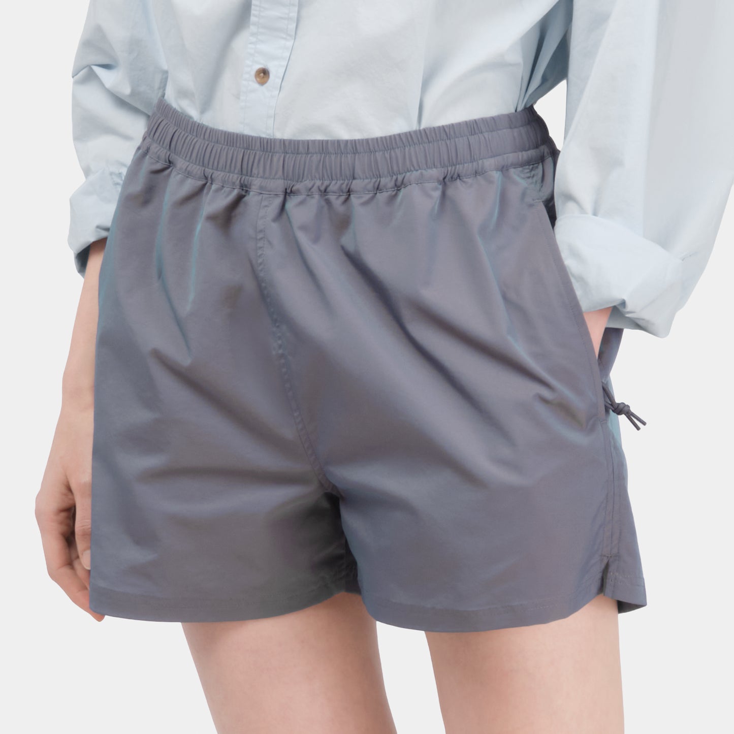 Iridescent Sport Short in Dragonfly