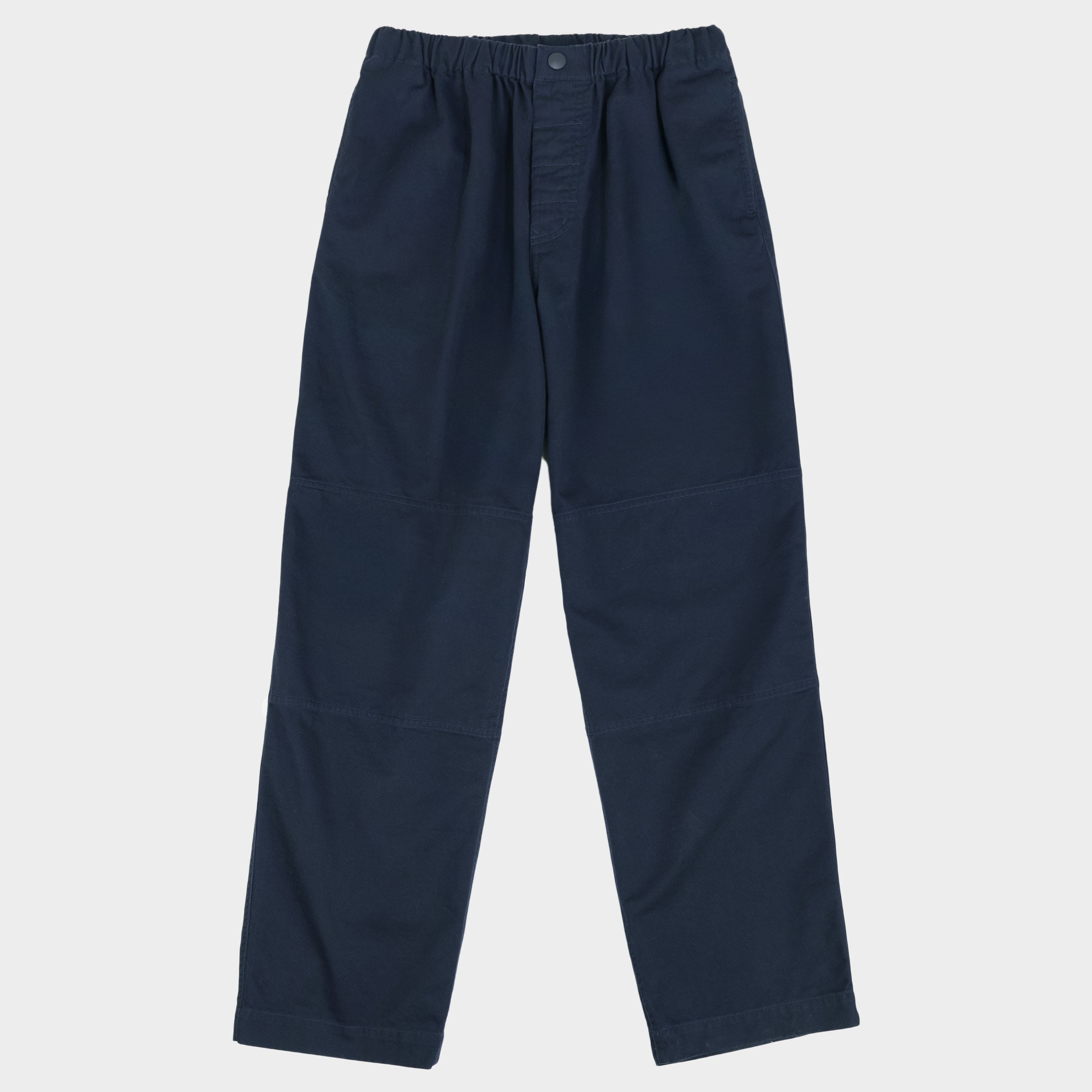 Washed Cotton Twill Easy Gardening Pant in Indigo