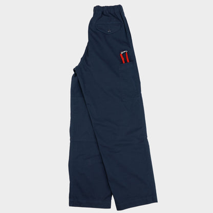 Washed Cotton Twill Easy Gardening Pant in Indigo