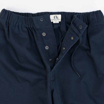 Washed Cotton Twill Easy Gardening Pant in Indigo