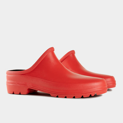 Easy Garden Clogs in Tomato
