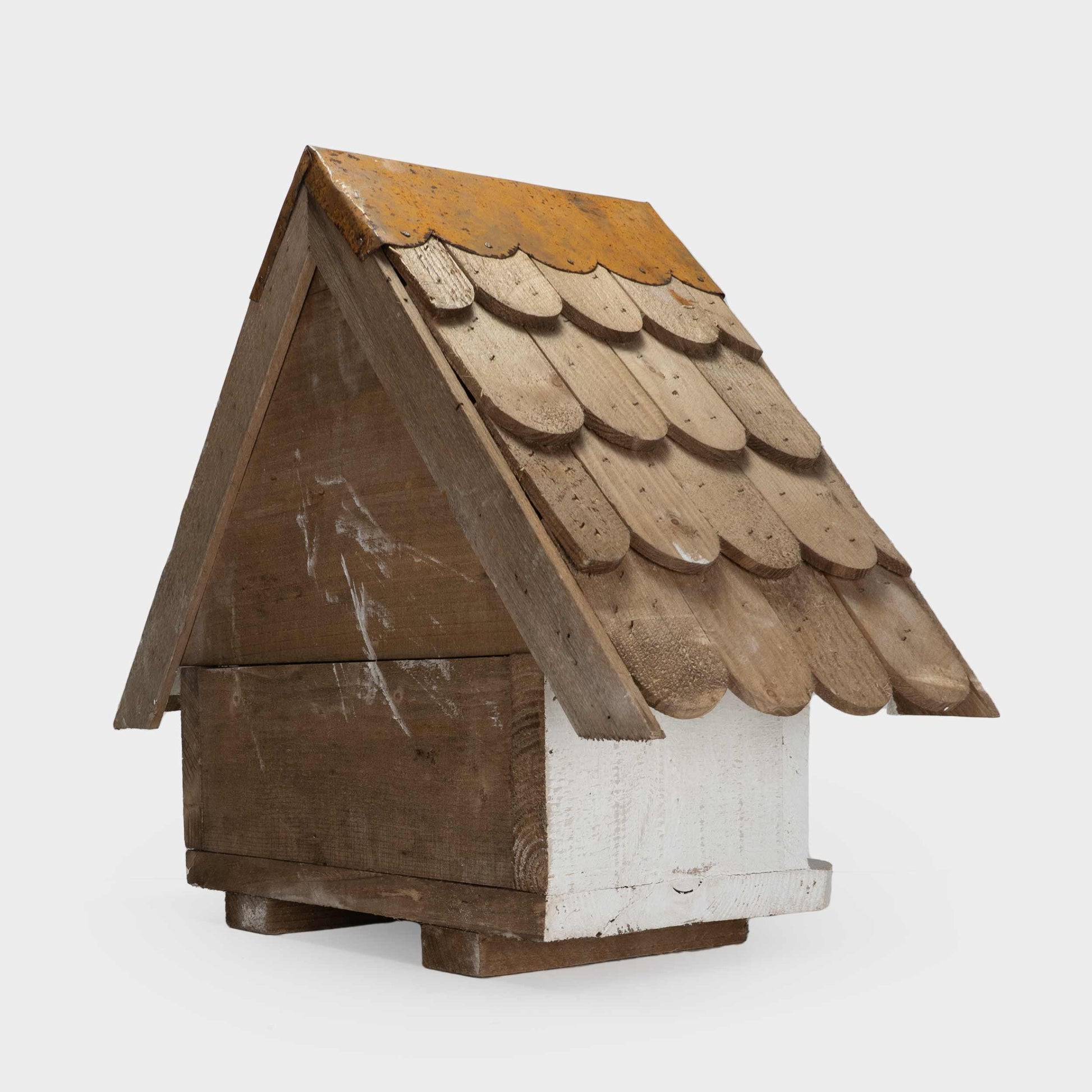 (Waitlist) English 2 Tier Handmade Birdhouse in Reclaimed Pine