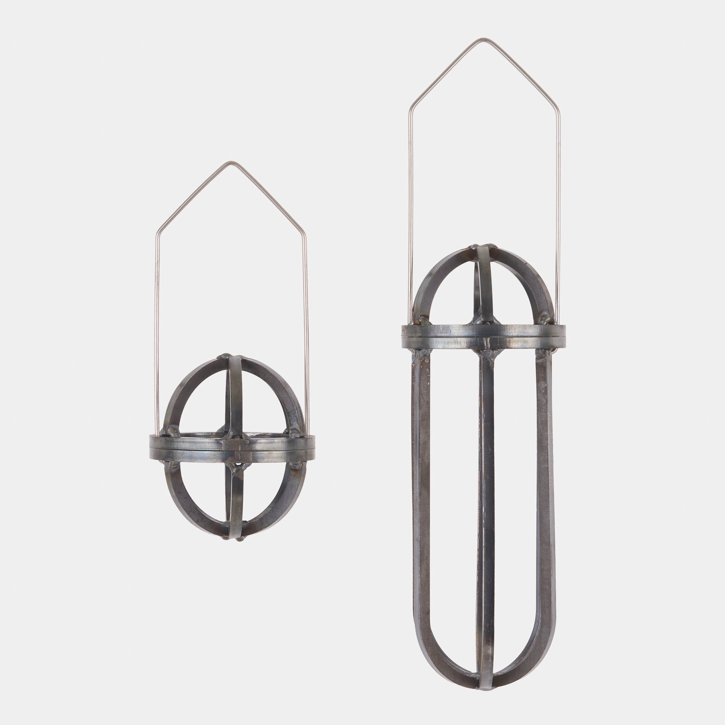 English Metal Hanging Suet Ball Holder