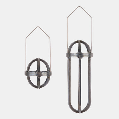 English Metal Hanging Suet Ball Holder