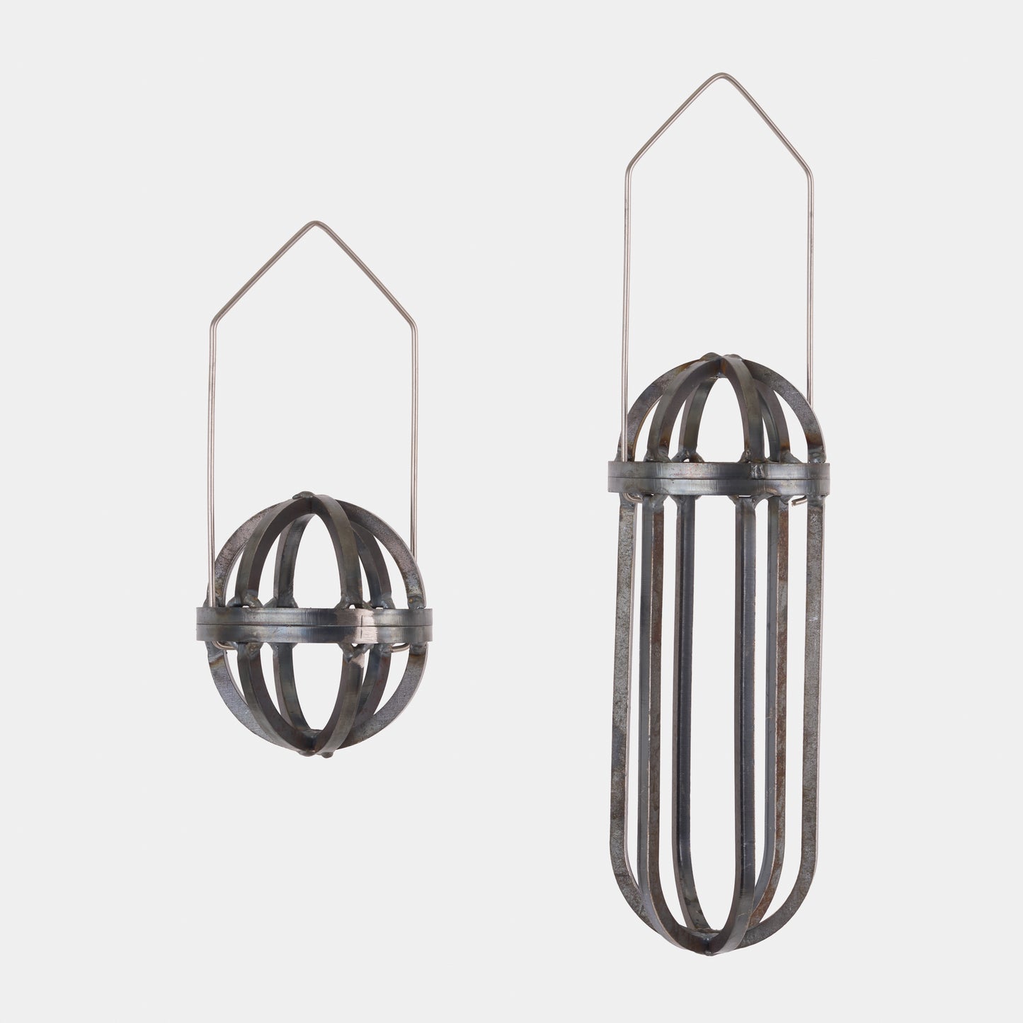 English Metal Hanging Suet Ball Holder