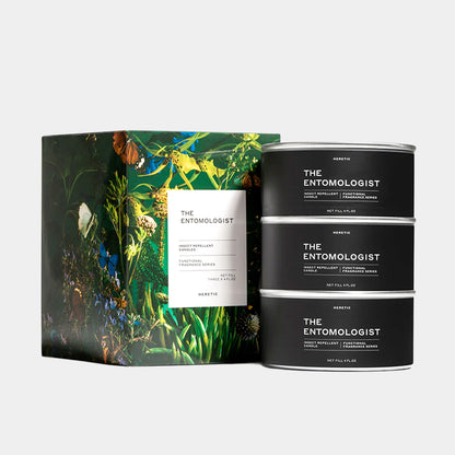 Entomologist Natural Insect Repellent Candle Trio Set